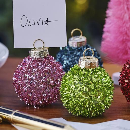 Decorative place outlet card holders